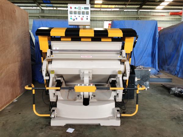 ML - 1100JR Creasing Die Cutting Machine With Heating Function 1100 X 800mm 12kw