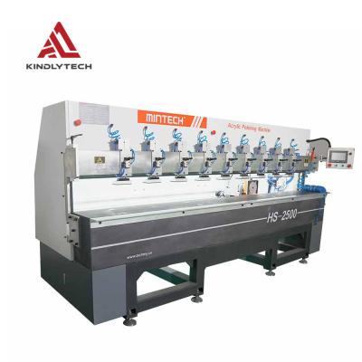 Alongue o equipamento de lustro acrílico de alimentação 7000RPM 9000RPM