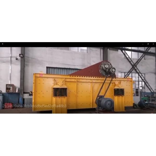 горизонтальные машины разъединения вибрации 55kw с 3 слоями сетки