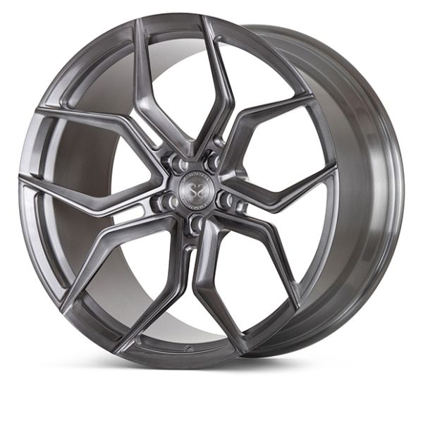 Отполированный Chrome почистил 1 часть щеткой выковал блюдо колес глубокое вогнутое глубокое