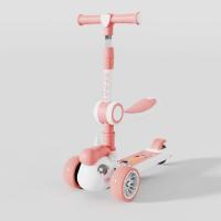 Scooters à 3 roues pour enfants Scooter pour tout-petits 3-6 ans Garçons et filles Scooter avec roues allumées