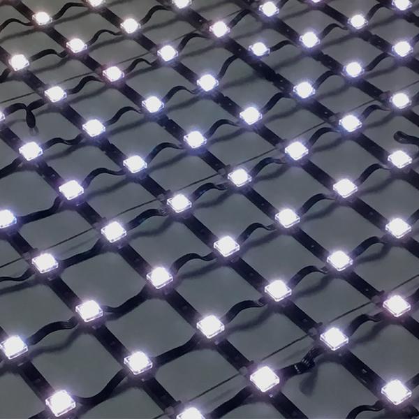 Écran à LED à animation Maillage Écran d'affichage vidéo Rideau IP65 10mm Pixel Pitch