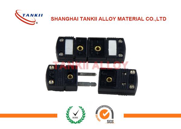 tipo conector de 220v J de par termoelétrico, mini tomada preta do conector macho
