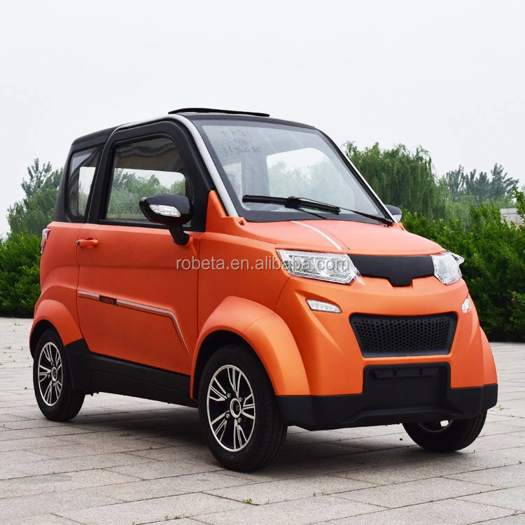 Одобренный CE высшей скорости ROBETA RBT02 2 Seater Dfh патрульной машины RWD мини электрический