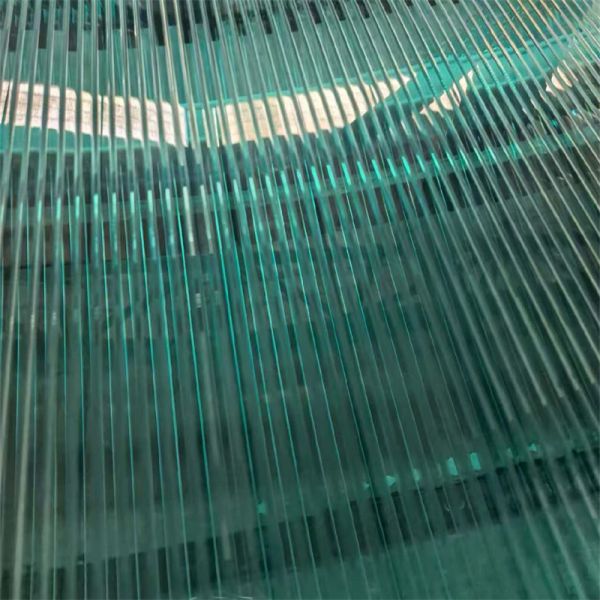 10mm High-strength Tempered Safety Glass with Polished Edge for Construction and Furniture