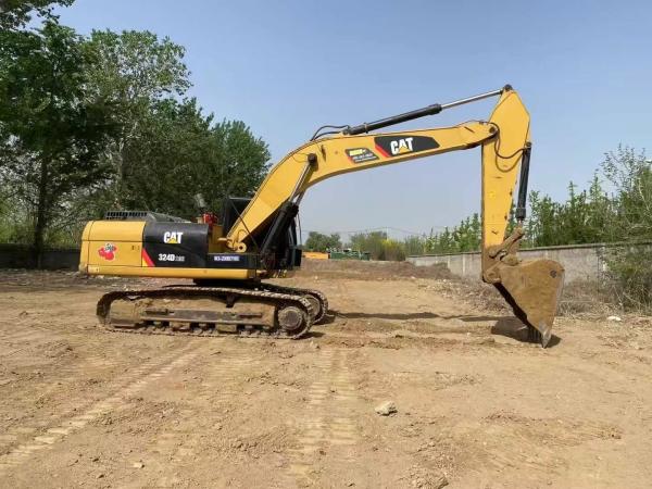 Japan Origianl Cat 324  Engineering Construction Used Excavators 24 Ton Used Diggers