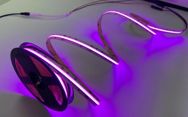 9w 630 Chips RGB COB Strip DC24V For Night Club Cinema KTV