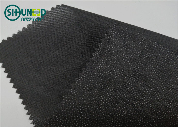 Eco Friendly Drill Fusing Woven Fusible Interlining with Broken Twill Weave for Garment