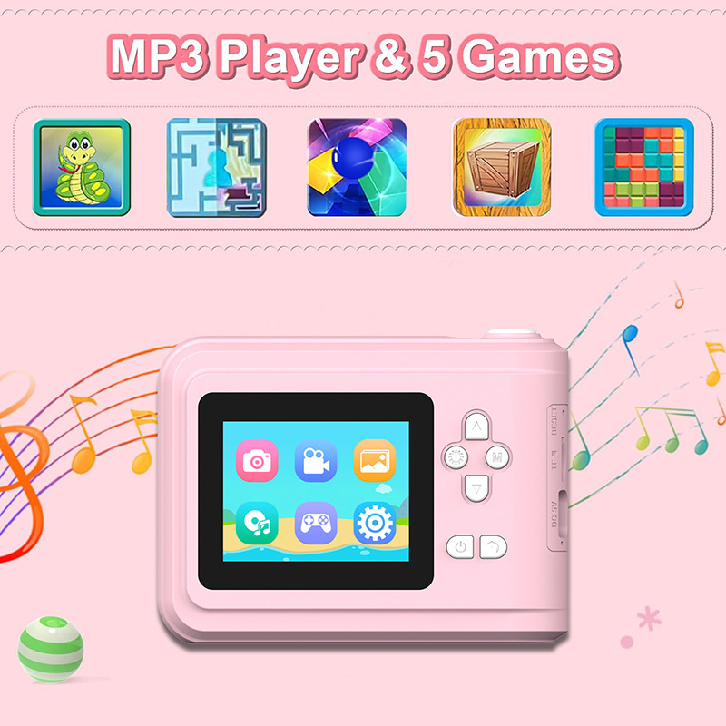 Cross-border Exclusive Supply of Instant Print Digital Cameras, Children's Mini Cameras, High-pixel Toy Mobile Phones, and Camer