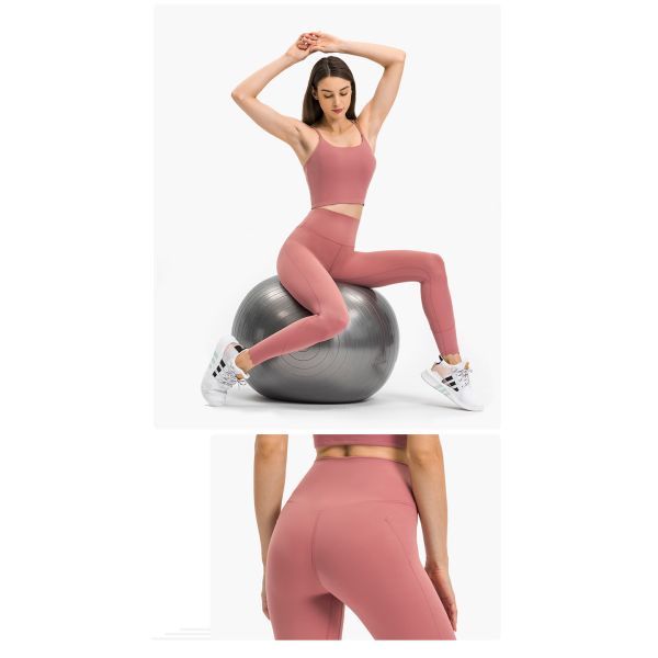 Women's High Waist Stretch Pocket Yoga Pants Breathable S - XXL Size