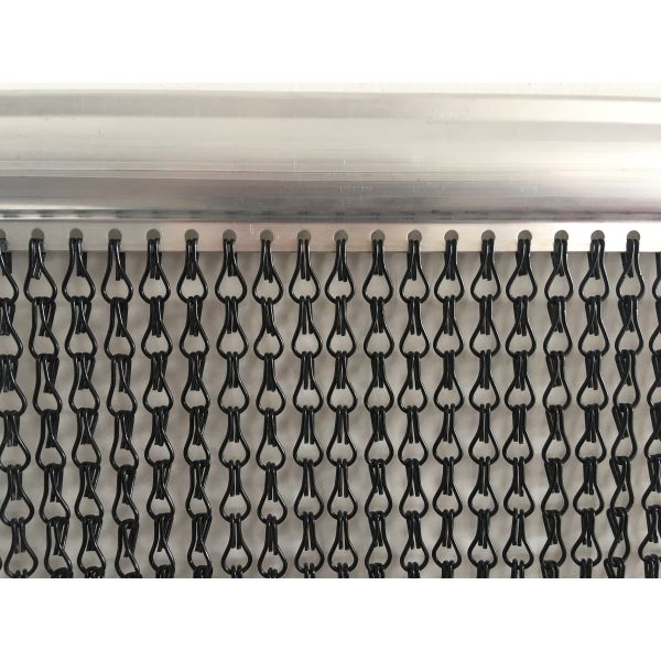 Стиль красочного занавеса экрана двери насекомого бича мухы цепи металла анодируя алюминиевый современный