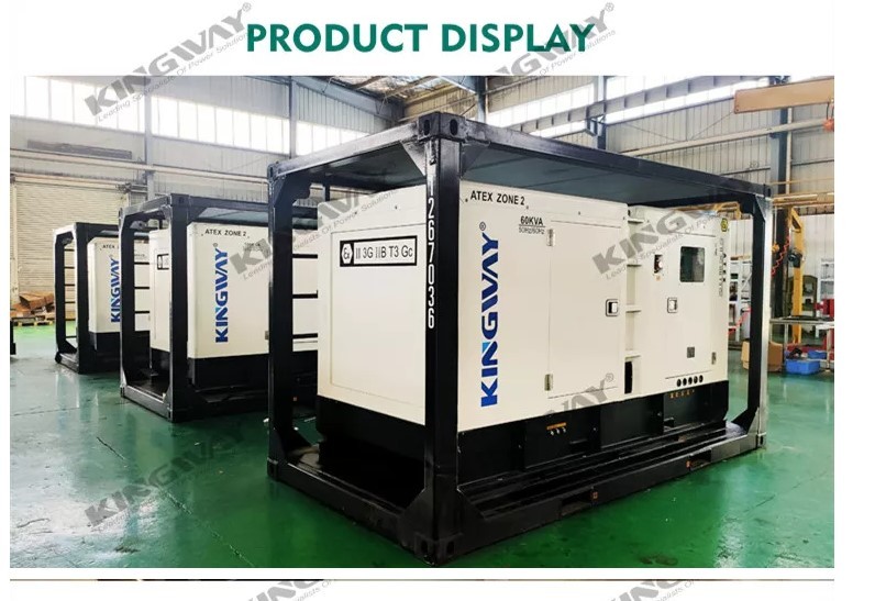 Береговая оффшорная рамка 120kw 150kva скида зоны 2Generator DNVGL 2.7-1 зоны 1 платформы