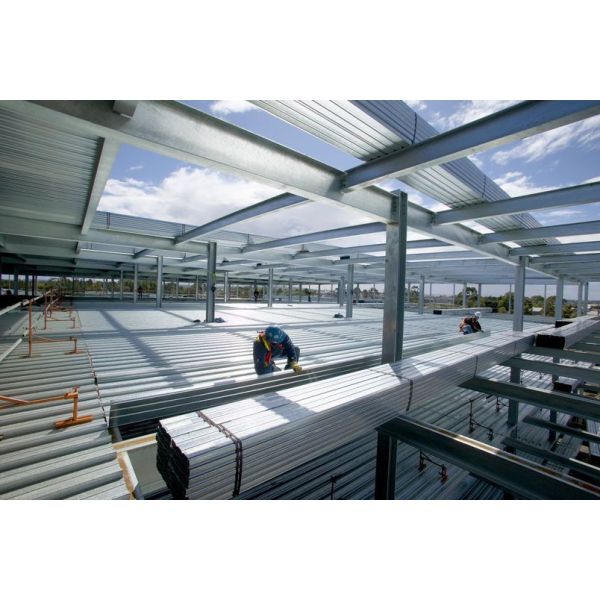 крен палубы пола 300mm Condeck формируя машину Zincalume гальванизировал стальной металл