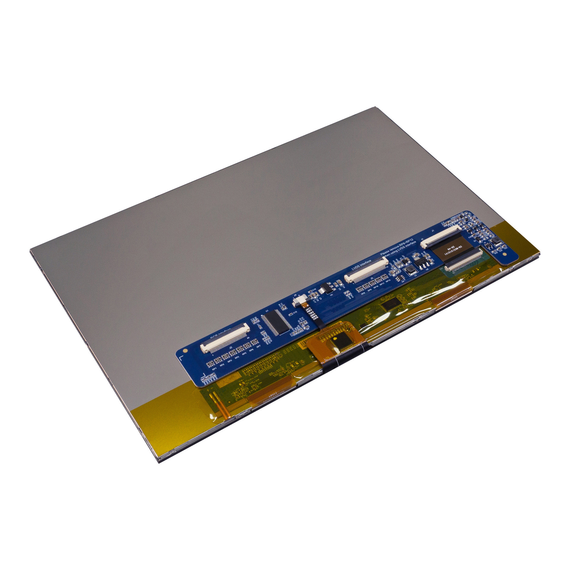 10.1 дюймовый TFT LCD дисплейный модуль, с PCBA и сенсорной панелью, 24 бит RGB интерфейс 1280X800