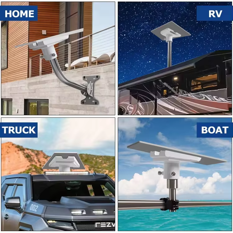 High Quality Adjustable Carbon Steel Universal Starlink Gen3 Mounting Kit for Roof Installation