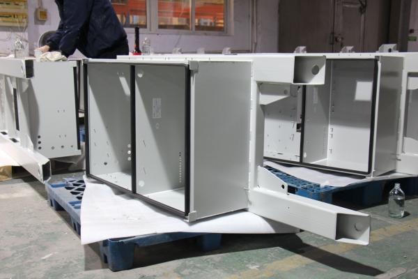 Galvanized Stainless Steel Metal Laser Cutting Parts Electroplating