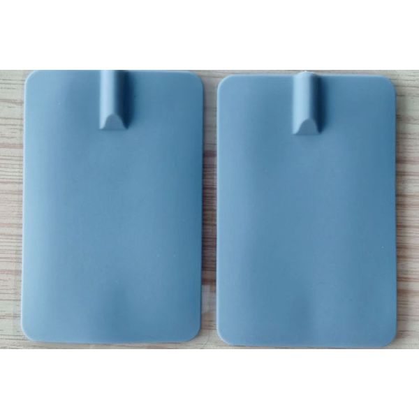 Production Plant Supply 7x11cm tens ems self-adhesive cmconductive Silicone rubber electrode