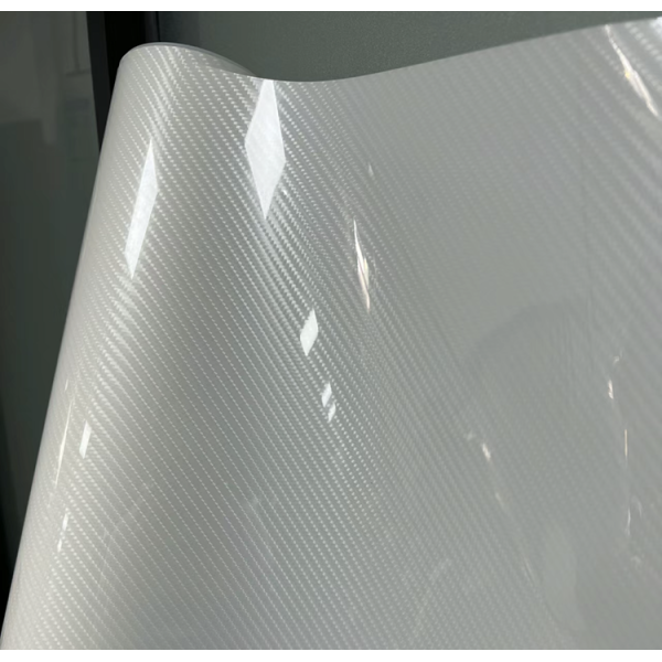 1.52 X 15m 6D Carbon Fiber Film Gold Car Paint Protection Film Over Vinyl Wrap