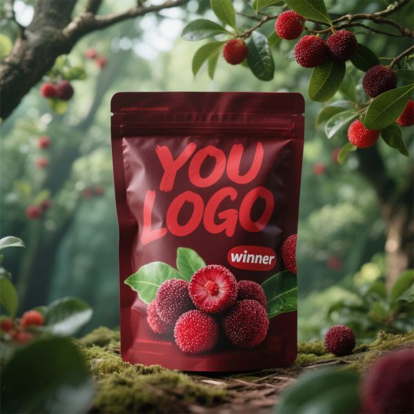 Custom Order Biodegradable Food Packaging Plastic Bag with Scratch Off Logo and Gravure Printing Surface Treatment