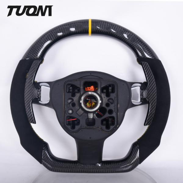 Porsche Carbon Fiber Standard Steering Wheel With LED Display Stylish