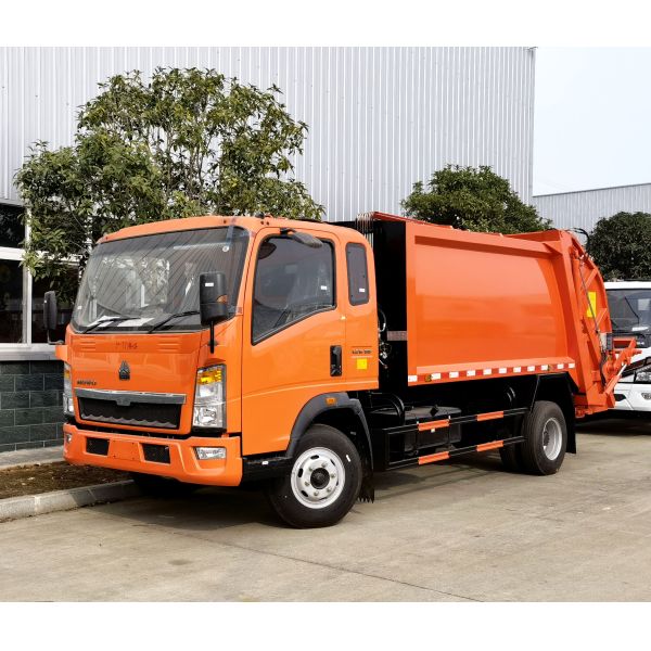 Compactor Garbage Truck 8cbm Refuse Compactor Truck 8m3 Refuse Compressor Truck