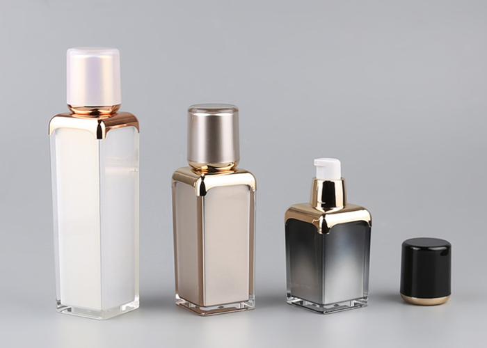 Cosmetic Packaging Acrylic  30g Cream Jar 100ml Lotion Pump Bottle