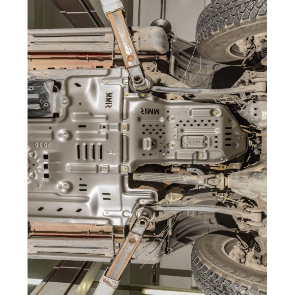 5mm Thickness Aluminum Orange Set Wrangler JL Skid Plate 19 for Off-Road Performance