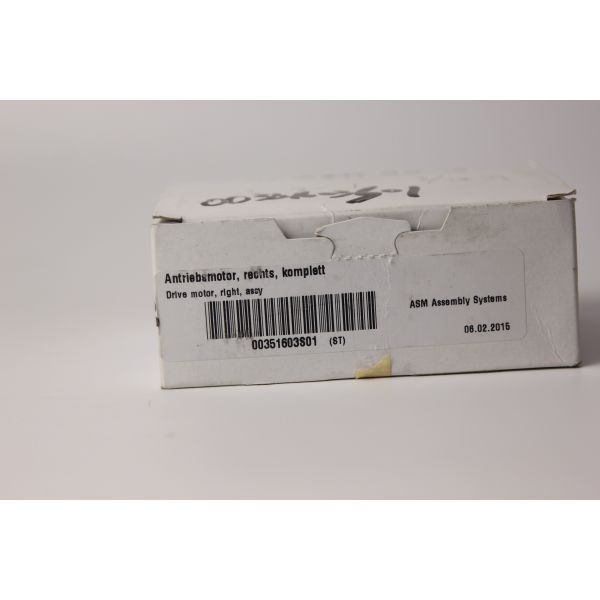 00351603 SMT Spare Parts Siemens Driver Motor Right Assy ISO90001
