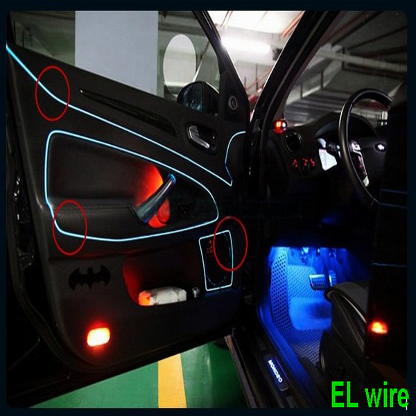 long lifetime el wire/ neon wire/ glow wire for car decoration
