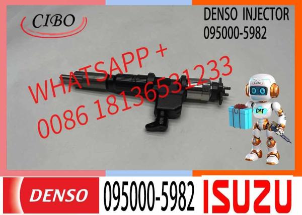 Injetor de combustível original 8-97603099-2 095000-5982 095000-5980 para ISUZU 4HK1 6HK1