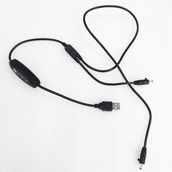 Кабель выключателя питания Усб прямого угла кабеля Дк Усб низшего напряжения 13км