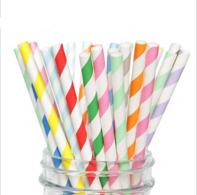 FDA Approved Baby Shower Paper Straws Recyclable Odor Free Earth Friendly