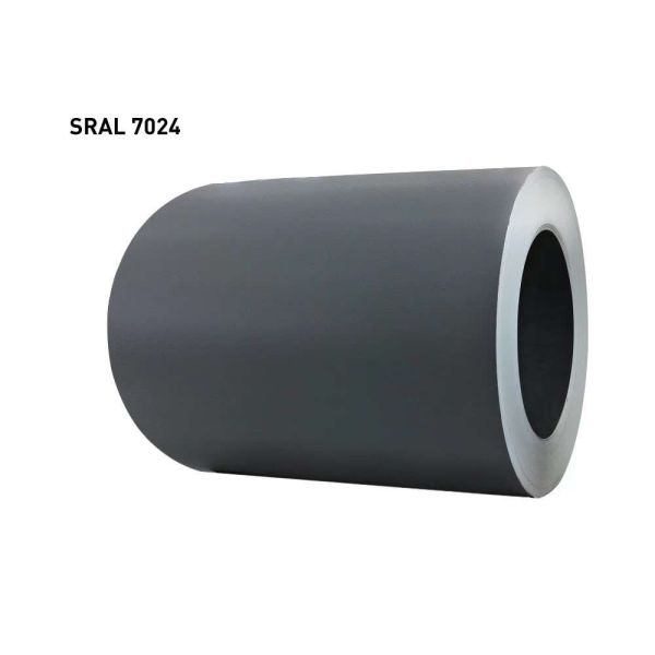 Feuille d'aluminium prépeinte en bobine d'aluminium colorée, Surface froissée en alliage 3003 de calibre 24 pour panneau de décoration intérieure