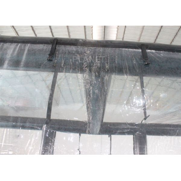 Воздухонепроницаемый сваривая черный раздувной шатер гаража для хранения автомобиля