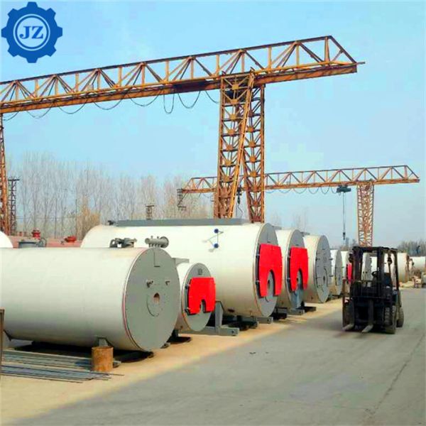 4 aceite de la tonelada 4000kg y caldera de vapor embalada industrial de gas para la cadena de producción del EPS que moldea