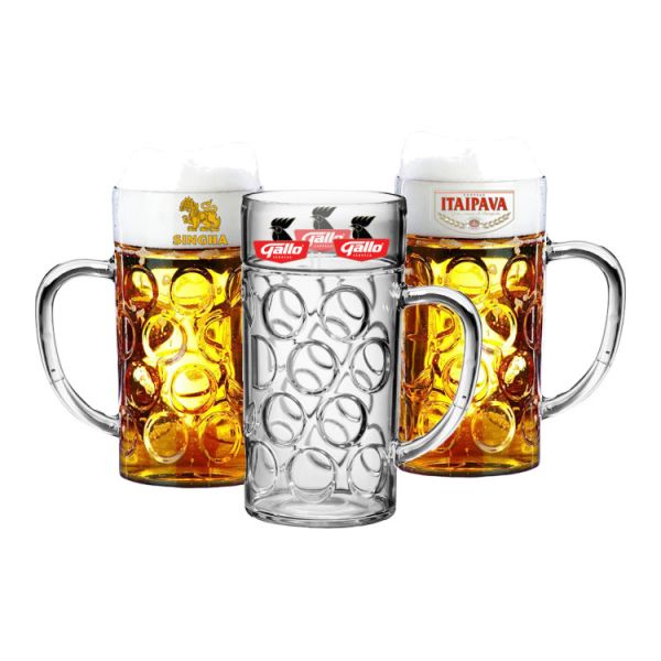High Durability Unbreakable Food Grade Plastic Beer Glass / Beer Mug