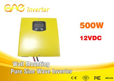dc to ac off grid pure sine wave inverter 500w 12V for home supply wall - mounting