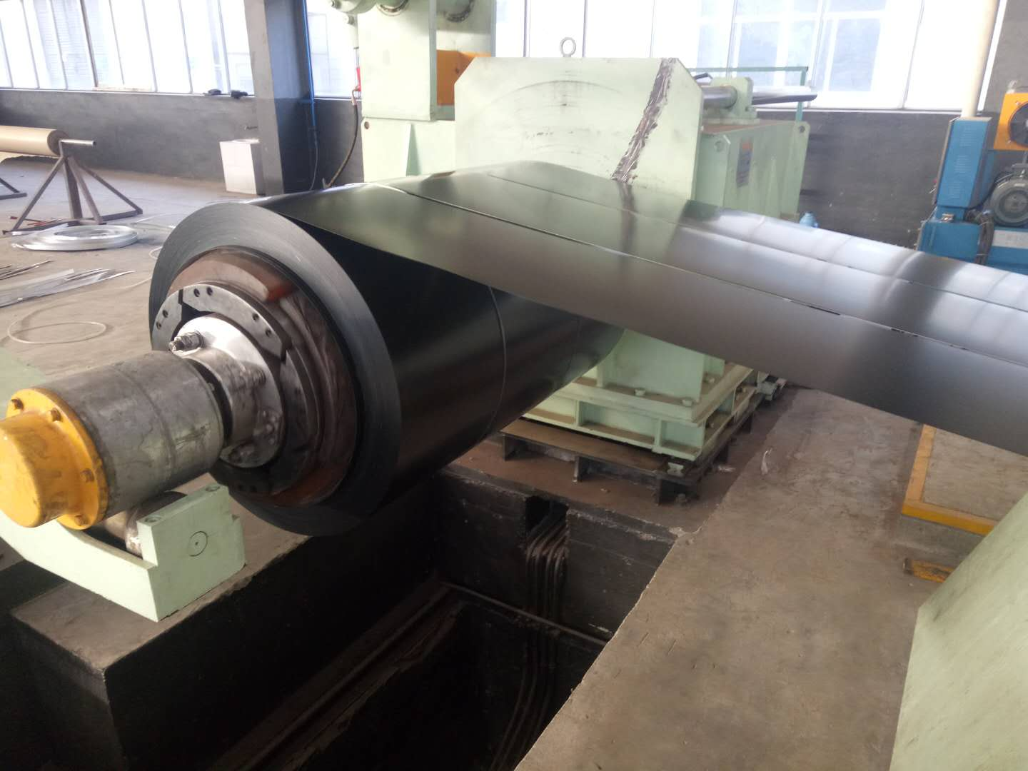 RMP RAL9005 Черная оцинкованная стальная лента с роллом AZ80 25/7 Микронная краска