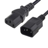 10A 125V câble d'alimentation d'extension homologué UL C13 C14 câble de connexion