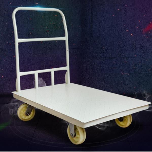 1750mm Height Zinc Plated Steel Q235 Supermarket Trollry