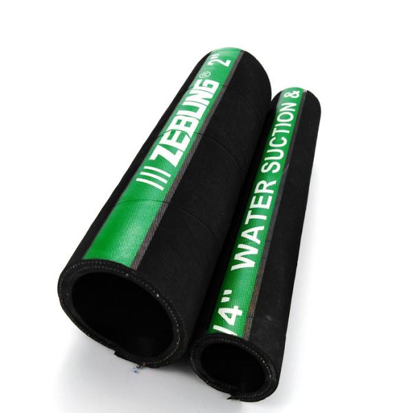 2 Inch Flexible Water Suction And Discharge Hose With Steel Wire Weathering Resistant