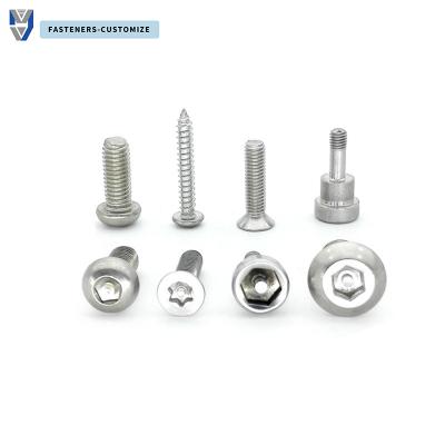 Button Head Security Machine Screw Bolt Screws