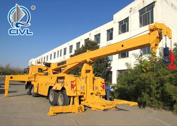 EuroII HW76 Cabin 6x4 10 Wheels 20 Ton Heavy Wrecker Tow Truck SINOTRUK HOWO ZZ1317N4667C