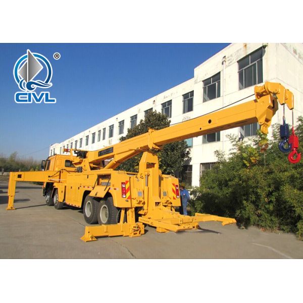 20 ton Manual HOWO Wrecker Tow Truck CVST80 Wrecker truck Road Rescue Car 35M Boom