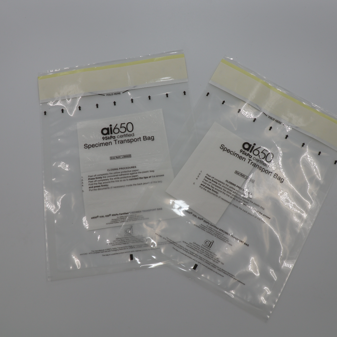 Customized Biohazard Specimen Transport Bags For Laboratory