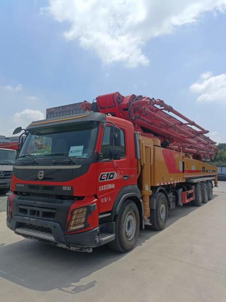 2019 Shacman 67m Truck Mounted Concrete Boom Pump Truck SYM5538THB On Volvo Chassis