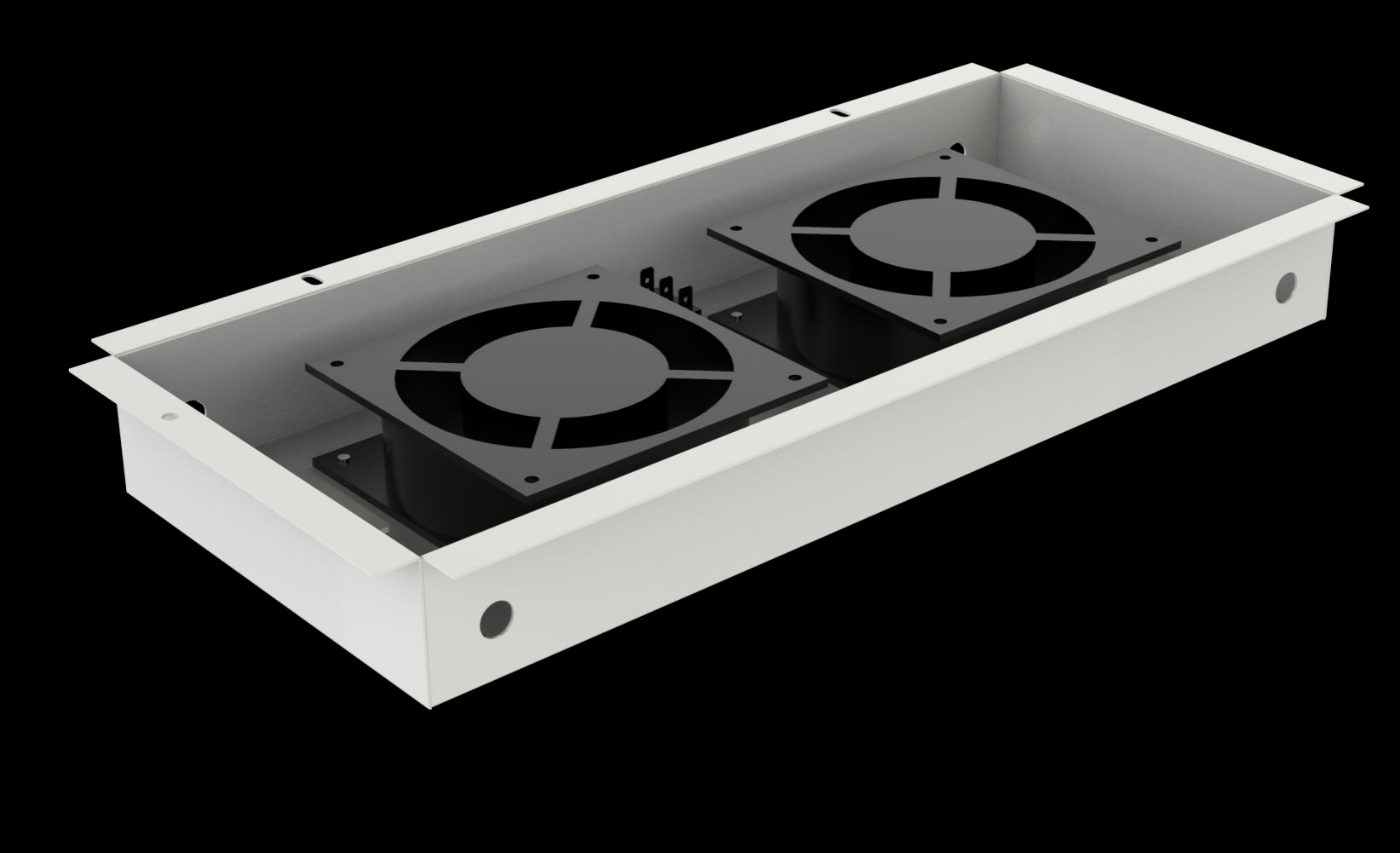 27U Wall-Mounted Network Rack Cabinet with Plexiglass Door and IP20 Protection