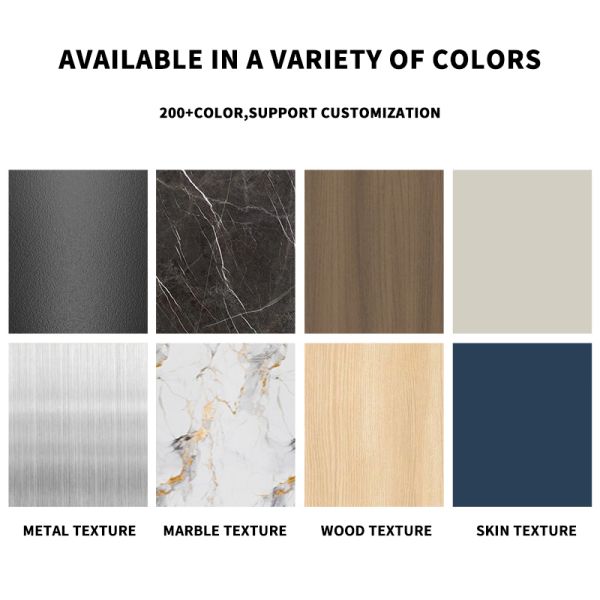 Waterproof Decorative Wall Panel with Marble Texture for Easy Installation and Moisture-Proof Interior Cladding