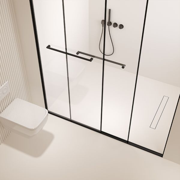 3mm-12mm Tempered Glass Shower Room Dry And Wet Separation