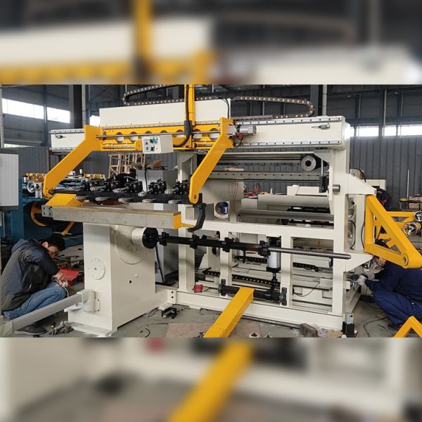 Heavy Duty Copper Foil Winding Machine with Two Foil Decoilers Two Insulation Decoilers and 12 Months Warranty